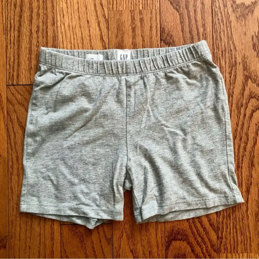 GAP Kids Casual Biker Cartwheel Heather Gray Elastic Waist Shorts Girl’s Size 10
